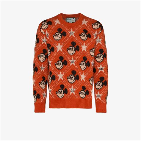 gucci x mickey mouse sweater